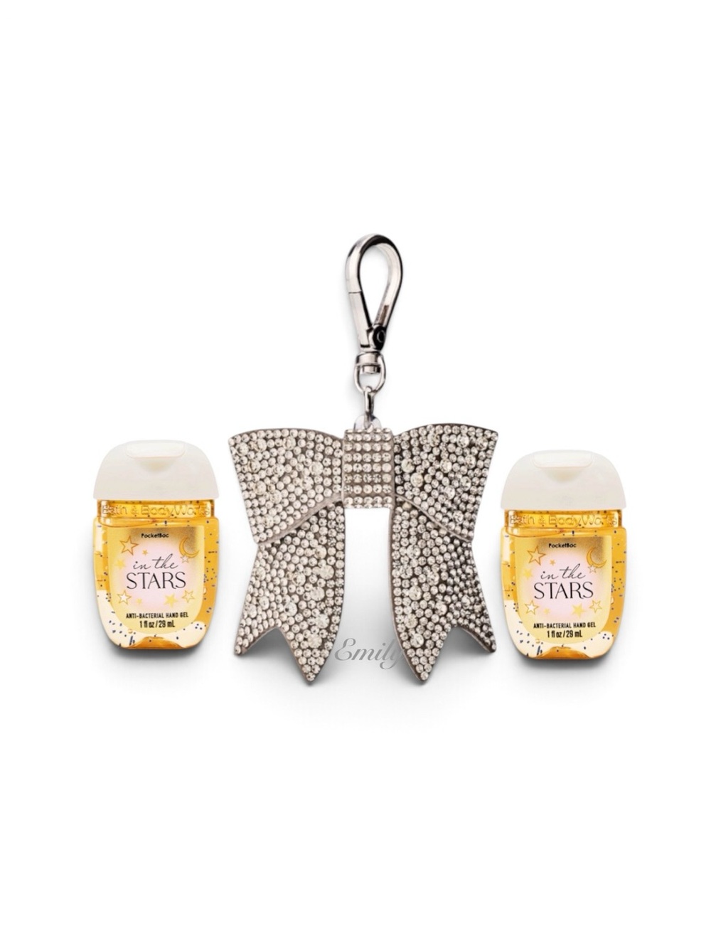 Bath & Body Works Rhinestone
Bow Pocketbac Holder Trio